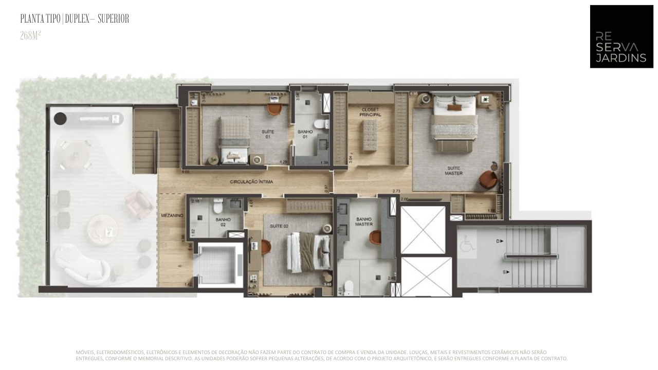 Planta Duplex – Superior