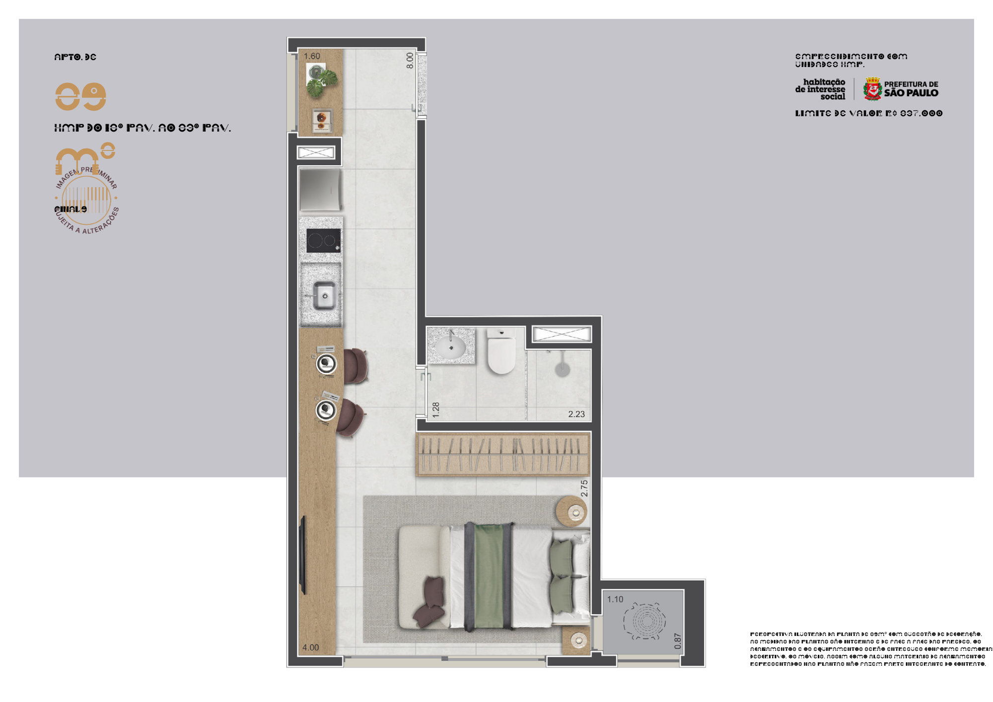 Planta Planta – 29m² (2)