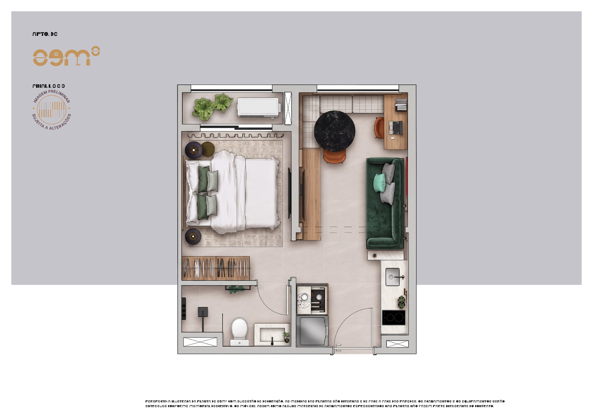 Planta Planta – 29m²